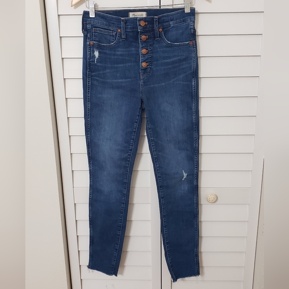 Madewell Women's Jeans 10" High-Rise Size 27 Style #J7914 - Picture 2 of 16